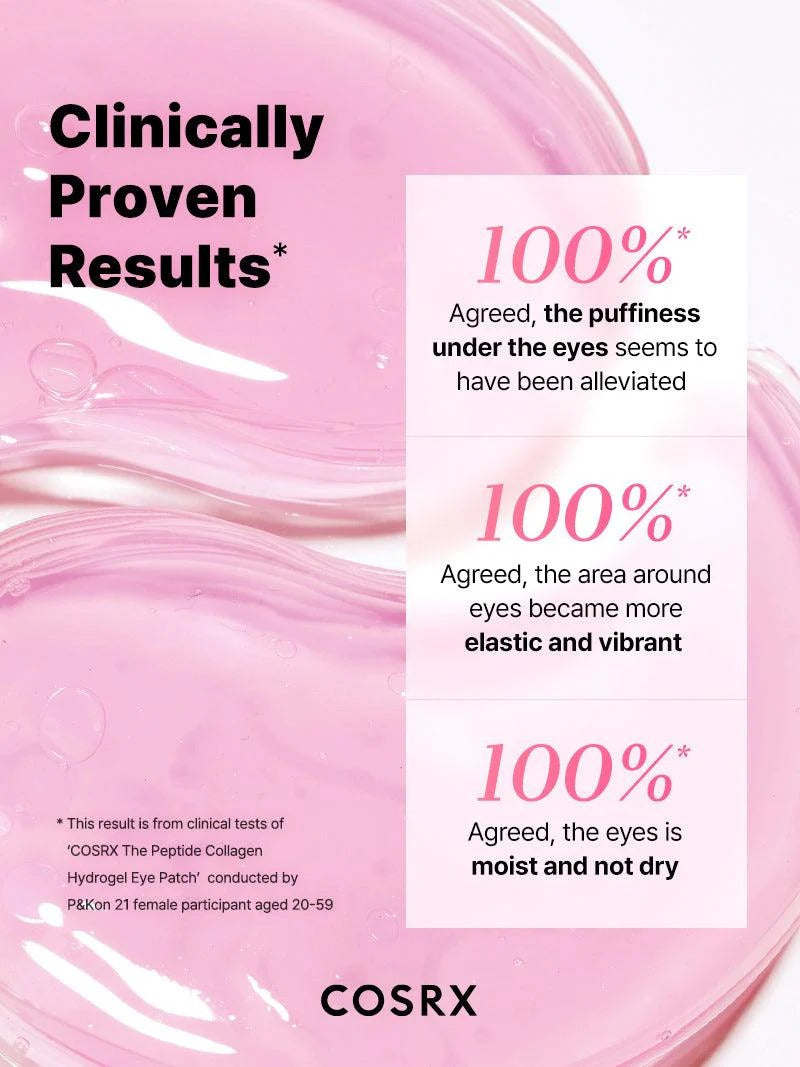 The Peptide Collagen Hydrogel Eye Patch